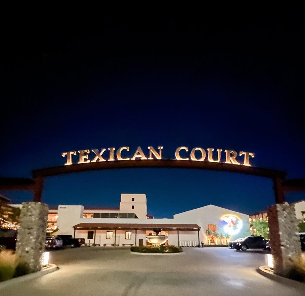 Front Entrance of Texican Court